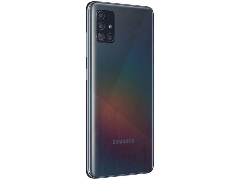 Smartphone Samsung Galaxy A51 128GB Preto 4G 4GB RAM 6,5” Câm